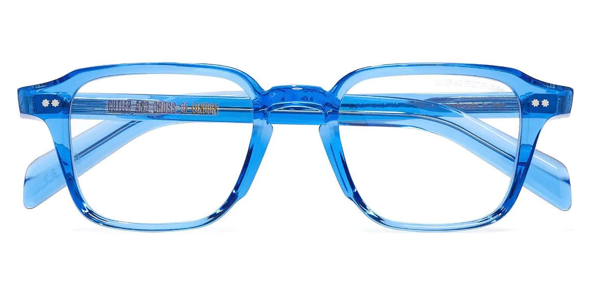 Cutler and Gross® CGOPGR0748ICS CGOPGR0748ICS BLUE CRYSTAL COLOUR STUDIO 48 - Blue Crystal Colour Studio Eyeglasses