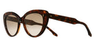 Cutler and Gross® CGSN135053 CGSN135053 DARK TURTLE 53 - Dark Turtle Sunglasses