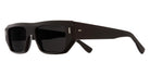 Cutler and Gross® CGSN1367 CGSN1367 BLACK 55 - Black Sunglasses