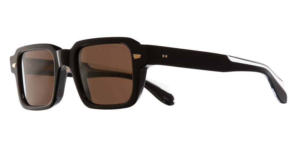 Cutler and Gross® CGSN139350 CGSN139350 BLACK 50 - Black Sunglasses