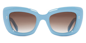 Cutler and Gross® CGSN979752ICS CGSN979752ICS SOLID LIGHT BLUE COLOUR STUDIO 52 - Solid Light Blue Colour Studio Sunglasses