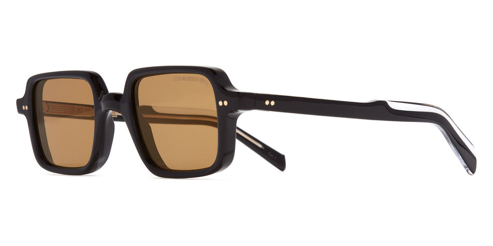 Cutler and Gross® CGSNGR0248 CGSNGR0248 BLACK 48 - Black Sunglasses