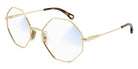 Chloé® CH0022S CHO CH0022S 001 53 - Gold Sunglasses