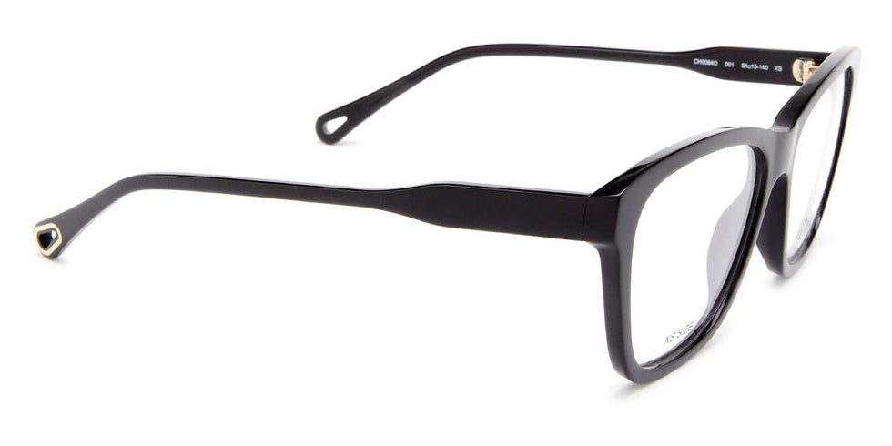 Chloé® CH0084O CHO CH0084O 001 51 - Black Eyeglasses
