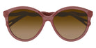 Chloé® CH0087S CHO CH0087S 004 57 - Burgundy Sunglasses
