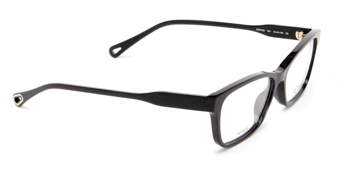 Chloé® CH0116O CHO CH0116O 001 51 - Black Eyeglasses