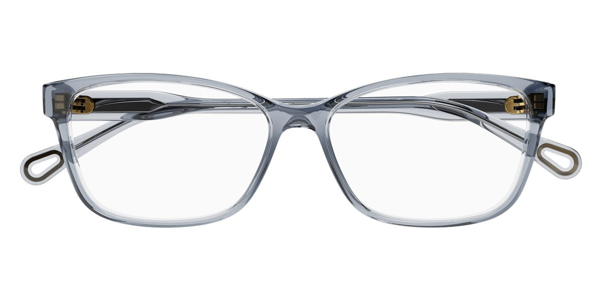 Chloé® CH0116O CHO CH0116O 007 55 - Blue Eyeglasses
