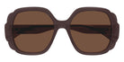 Chloé® CH0121S CHO CH0121S 001 55 - Brown Sunglasses