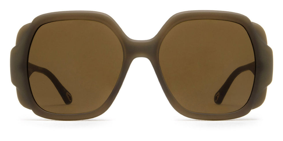 Chloé® CH0121S CHO CH0121S 004 55 - Green Sunglasses