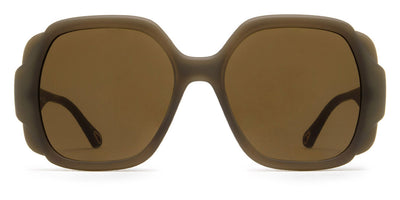 Chloé® CH0121S CHO CH0121S 004 55 - Green Sunglasses