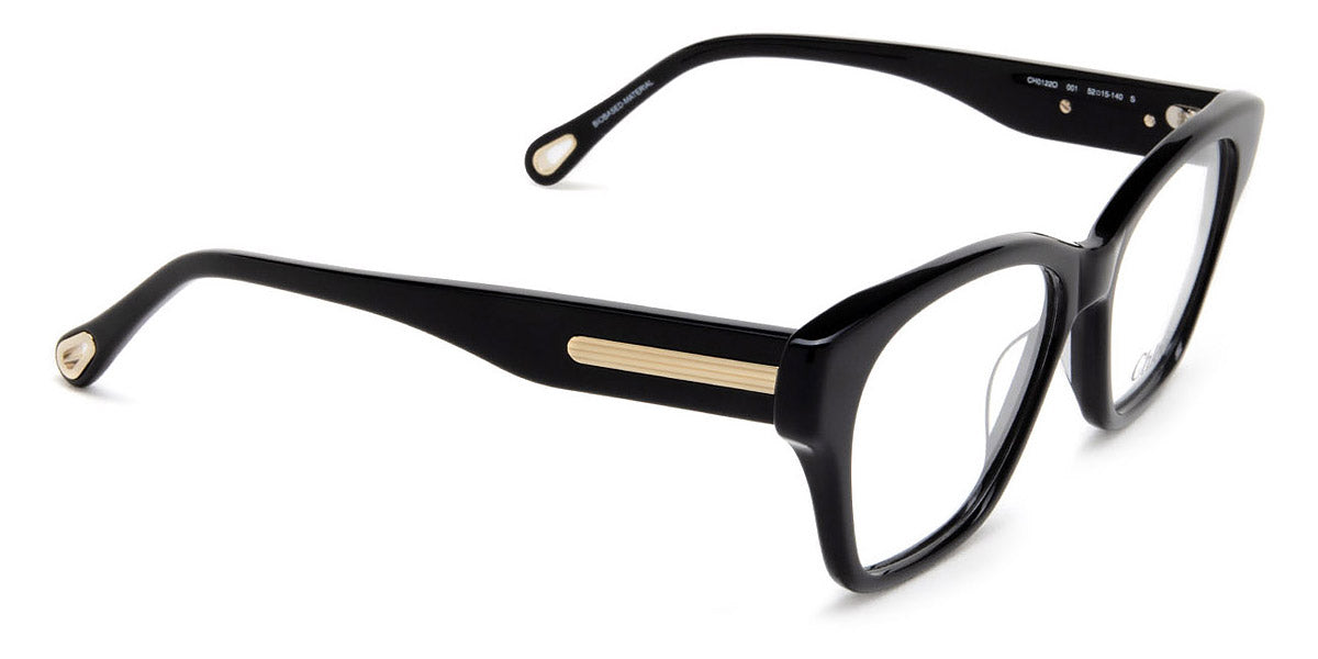 Chloé® CH0122O CHO CH0122O 001 52 - Black Eyeglasses