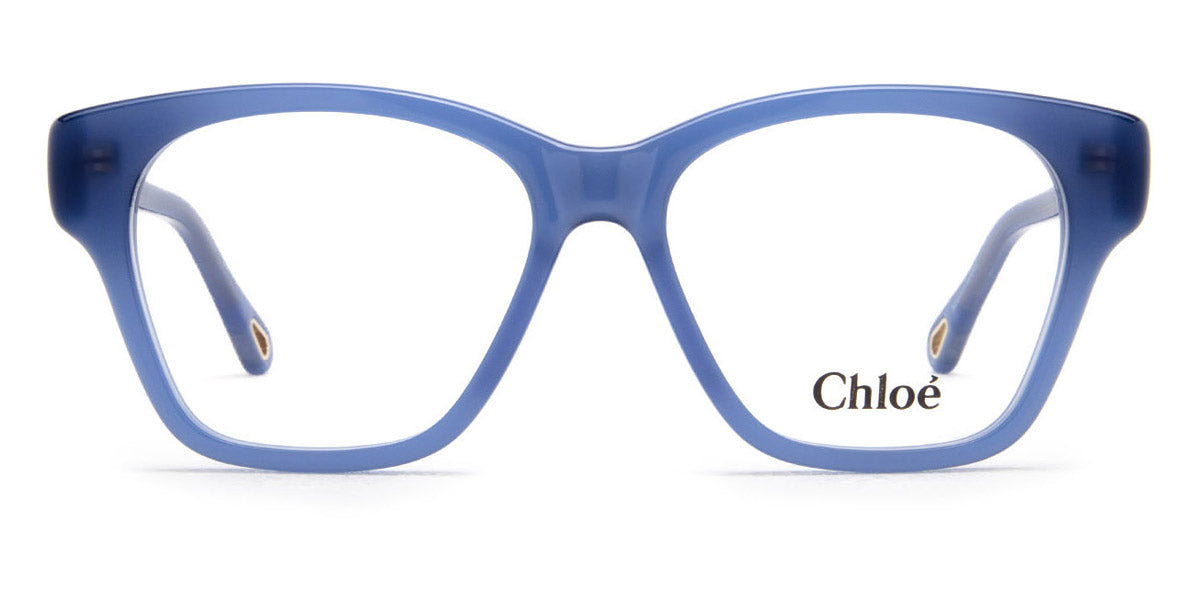 Chloé® CH0122O CHO CH0122O 004 52 - Blue Eyeglasses