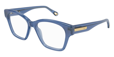 Chloé® CH0122O CHO CH0122O 004 52 - Blue Eyeglasses