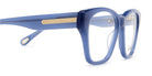 Chloé® CH0122O CHO CH0122O 004 52 - Blue Eyeglasses