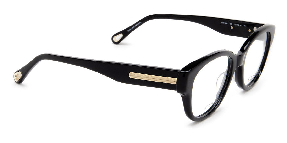 Chloé® CH0124O CHO CH0124O 001 49 - Black Eyeglasses