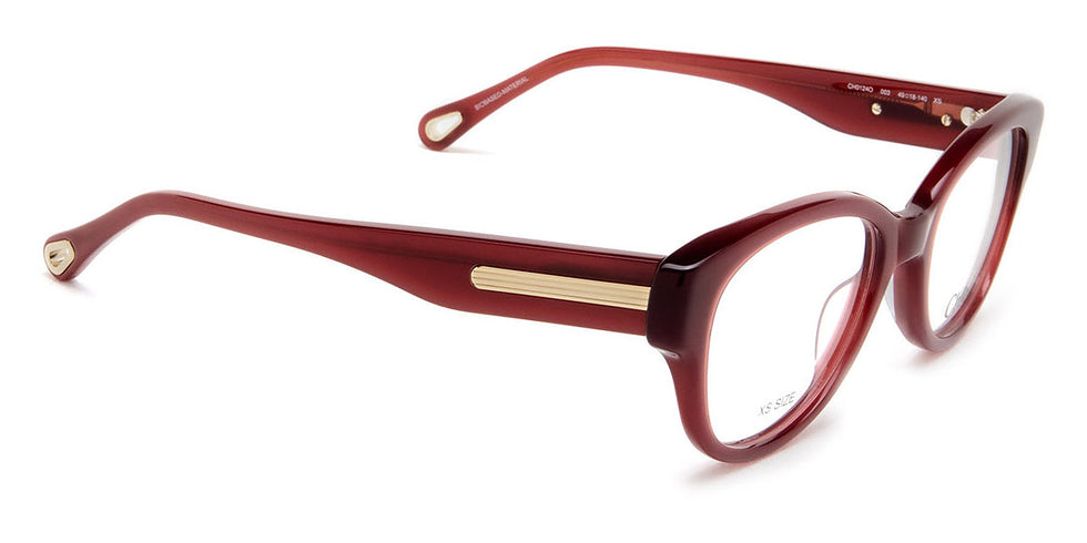 Chloé® CH0124O CHO CH0124O 003 49 - Burgundy Eyeglasses