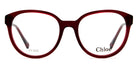 Chloé® CH0127O CHO CH0127O 003 51 - Burgundy Eyeglasses