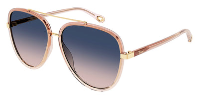 Chloé® CH0129S CHO CH0129S 001 58 - Orange Sunglasses