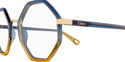 Chloé® CH0132O CHO CH0132O 003 49 - Blue Eyeglasses