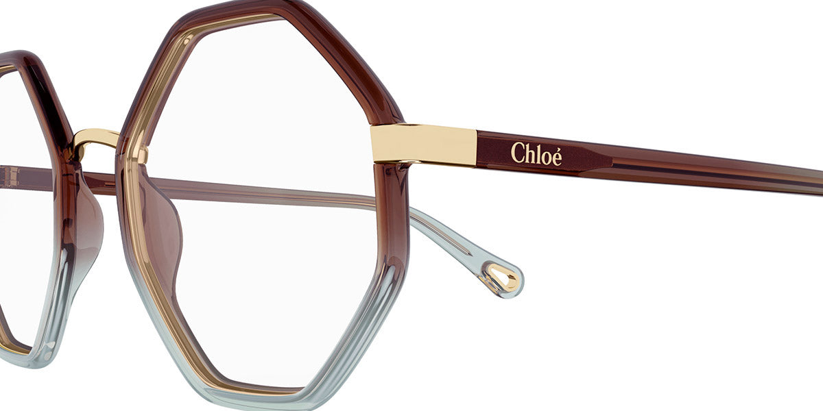 Chloé® CH0132O CHO CH0132O 004 49 - Brown Eyeglasses
