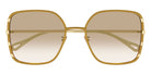 Chloé® CH0143S CHO CH0143S 002 59 - Yellow/Gold Sunglasses