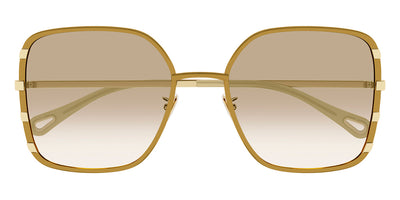 Chloé® CH0143S CHO CH0143S 002 59 - Yellow/Gold Sunglasses