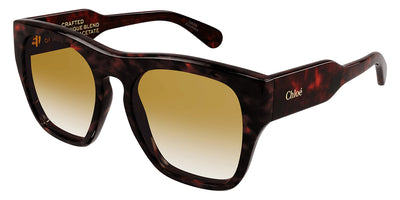 Chloé® CH0149S CHO CH0149S 002 55 - Havana Sunglasses