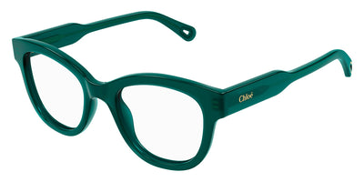 Chloé® CH0162O CHO CH0162O 008 51 - Green Eyeglasses