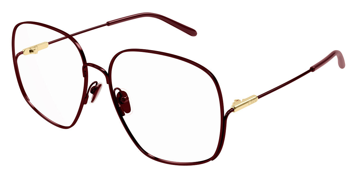 Chloé® CH0165O CHO CH0165O 003 58 - Burgundy Eyeglasses