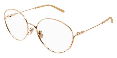 Chloé® CH0168O CHO CH0168O 002 57 - Gold Eyeglasses