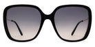 Chloé® CH0173S CHO CH0173S 001 57 - Black/Gold Sunglasses