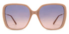 Chloé® CH0173S CHO CH0173S 003 57 - Nude/Gold Sunglasses