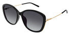 Chloé® CH0175SK CHO CH0175SK 001 59 - Black/Gold Sunglasses