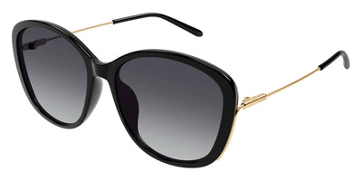Chloé® CH0175SK CHO CH0175SK 001 59 - Black/Gold Sunglasses