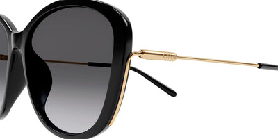 Chloé® CH0175SK CHO CH0175SK 001 59 - Black/Gold Sunglasses