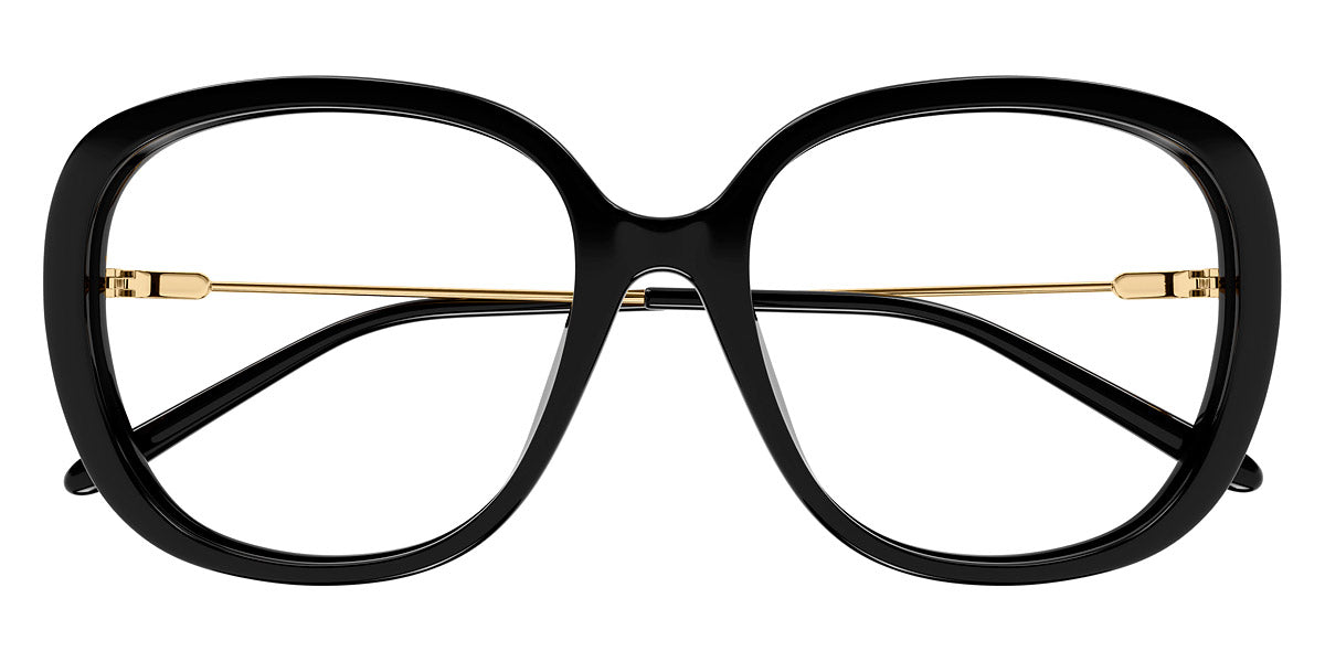 Chloé® CH0176OA CHO CH0176OA 001 56 - Black/Gold Eyeglasses