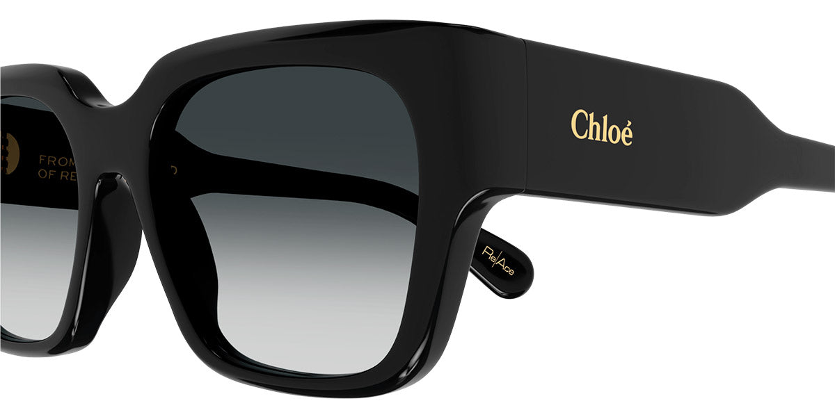Chloé® CH0190S CHO CH0190S 001 54 - Black Sunglasses