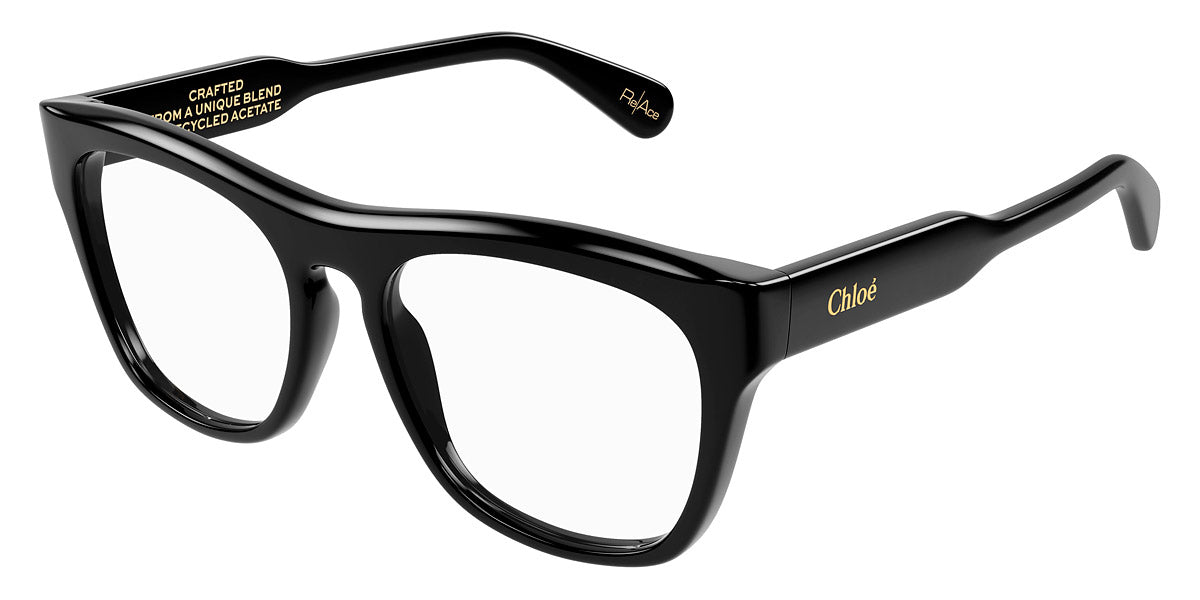 Chloé® CH0191O CHO CH0191O 001 53 - Black Eyeglasses