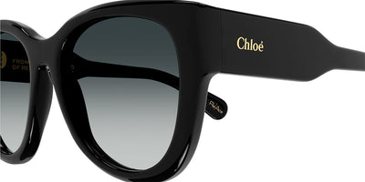 Chloé® CH0192S CHO CH0192S 001 55 - Black Sunglasses