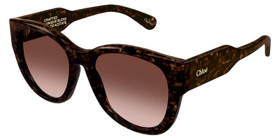 Chloé® CH0192S CHO CH0192S 002 55 - Havana Sunglasses