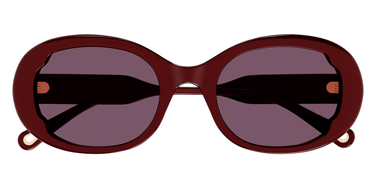Chloé® CH0197S CHO CH0197S 004 53 - Burgundy Sunglasses