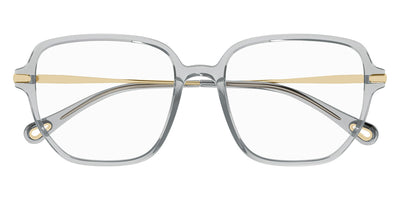 Chloé® CH0218OA CHO CH0218OA 002 55 - Gray/Gold Eyeglasses