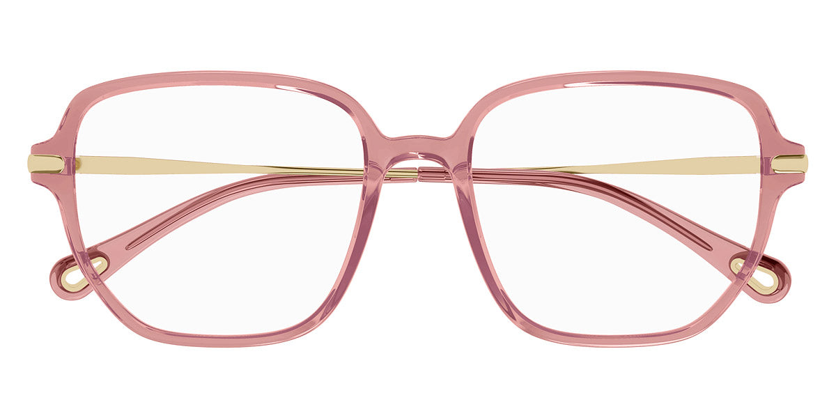 Chloé® CH0218OA CHO CH0218OA 003 55 - Brown/Gold Eyeglasses