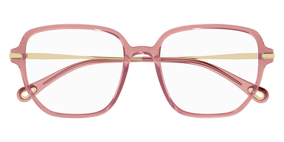 Chloé® CH0218OA CHO CH0218OA 003 55 - Brown/Gold Eyeglasses