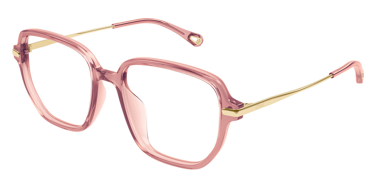 Chloé® CH0218OA CHO CH0218OA 003 55 - Brown/Gold Eyeglasses