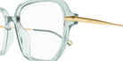 Chloé® CH0218OA CHO CH0218OA 004 55 - Green/Gold Eyeglasses