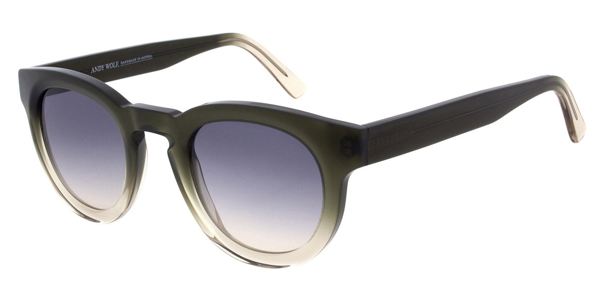 Andy Wolf® Chestnut Sun ANW Chestnut Sun 08 47 - Green/Beige Sunglasses