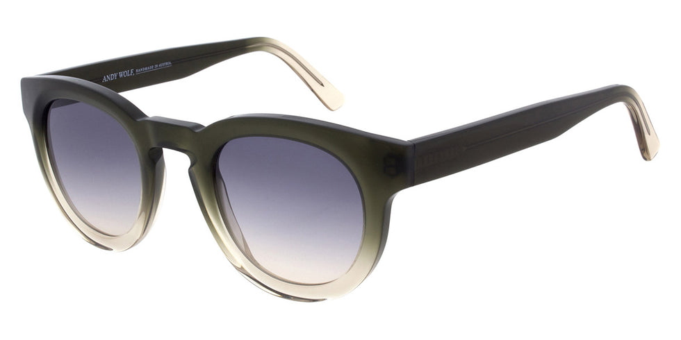 Andy Wolf® Chestnut Sun ANW Chestnut Sun 08 47 - Green/Beige Sunglasses