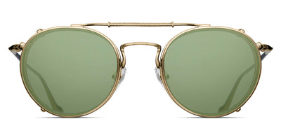 Matsuda® CL3058 CLIP MTD CL3058 CLIP Brushed Gold/Sage Green 48 - Brushed Gold / Sage Green Sunglasses