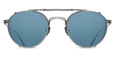 Matsuda® CL3085 CLIP MTD CL3085 CLIP Antique Silver/Blue Grey 48 - Antique Silver / Blue Grey Sunglasses